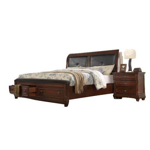 Angeline Padded Bedframe - King