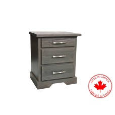 Rockview 3 Drawer Nightstand