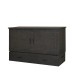 Aztec Grey Cabinet Bed - Queen