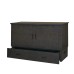 Aztec Grey Cabinet Bed - Queen