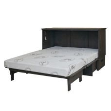 Cabinet Bed Aztec Grey - Queen