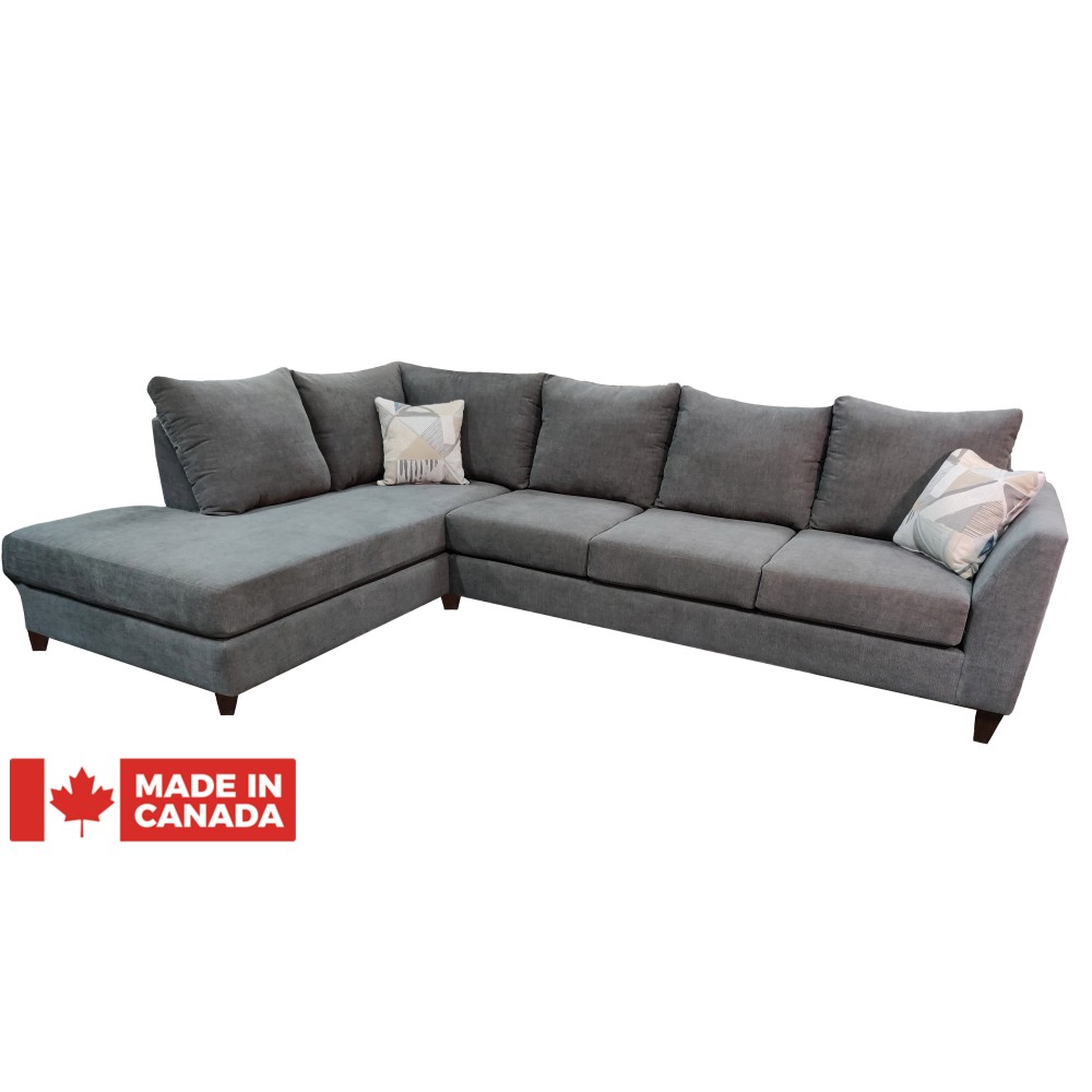 Larissa Fabric Chaise Sectional