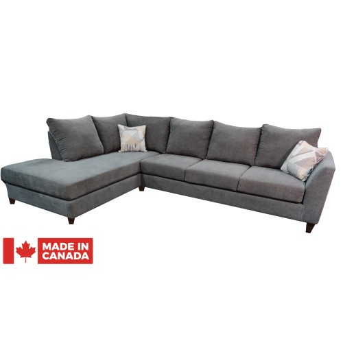Larissa Fabric Chaise Sectional